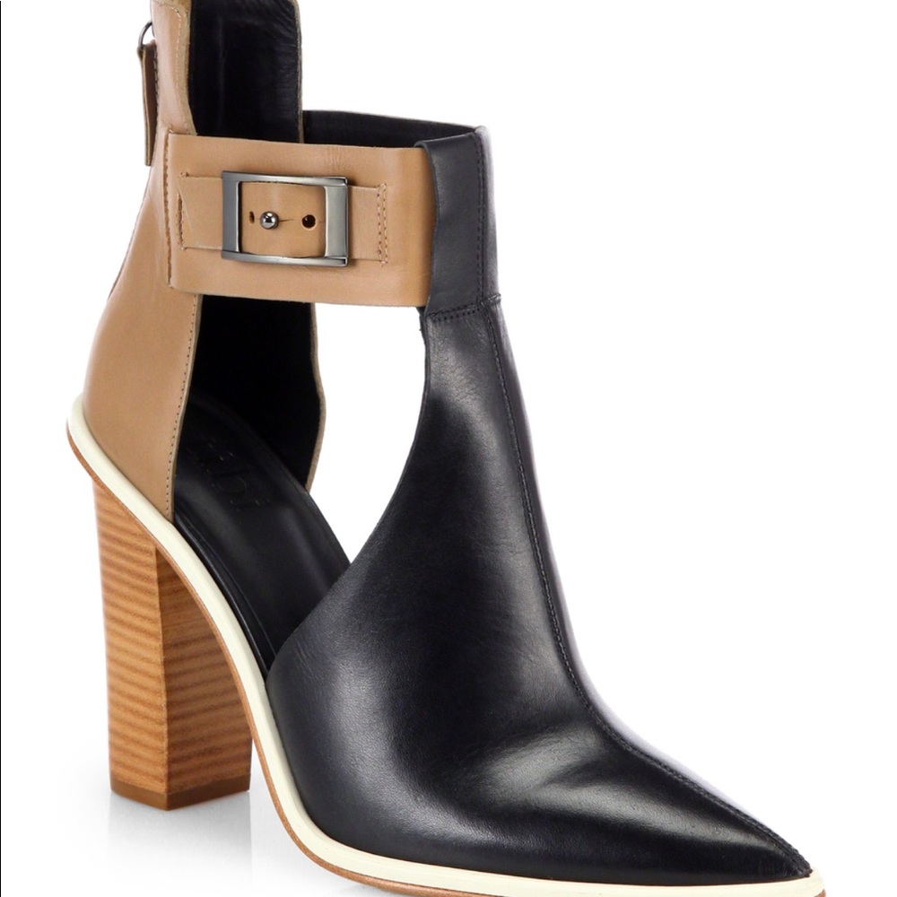 Tibi cutout booties